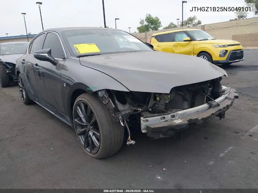 2022 Lexus Is 350 F Sport VIN: JTHGZ1B25N5049101 Lot: 42373946