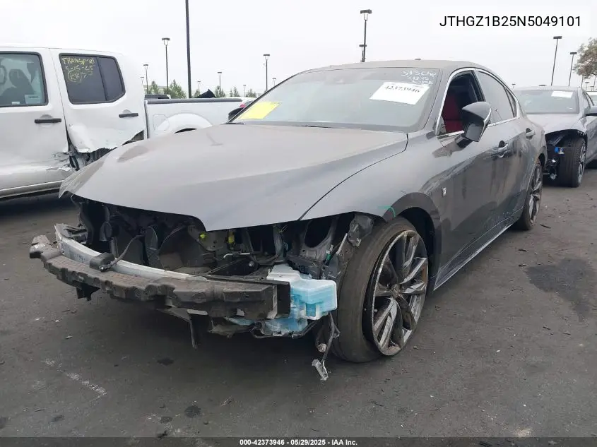 2022 Lexus Is 350 F Sport VIN: JTHGZ1B25N5049101 Lot: 42373946