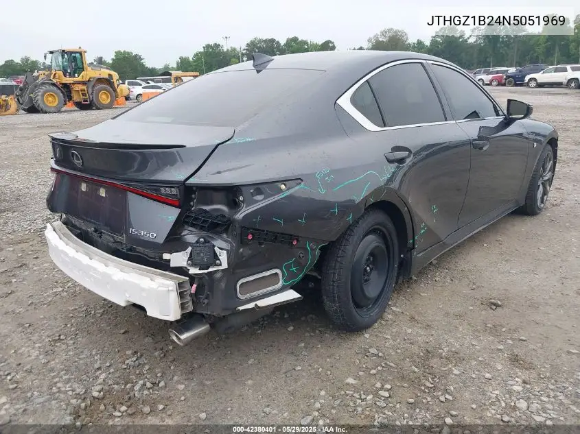 2022 Lexus Is 350 F Sport VIN: JTHGZ1B24N5051969 Lot: 42380401