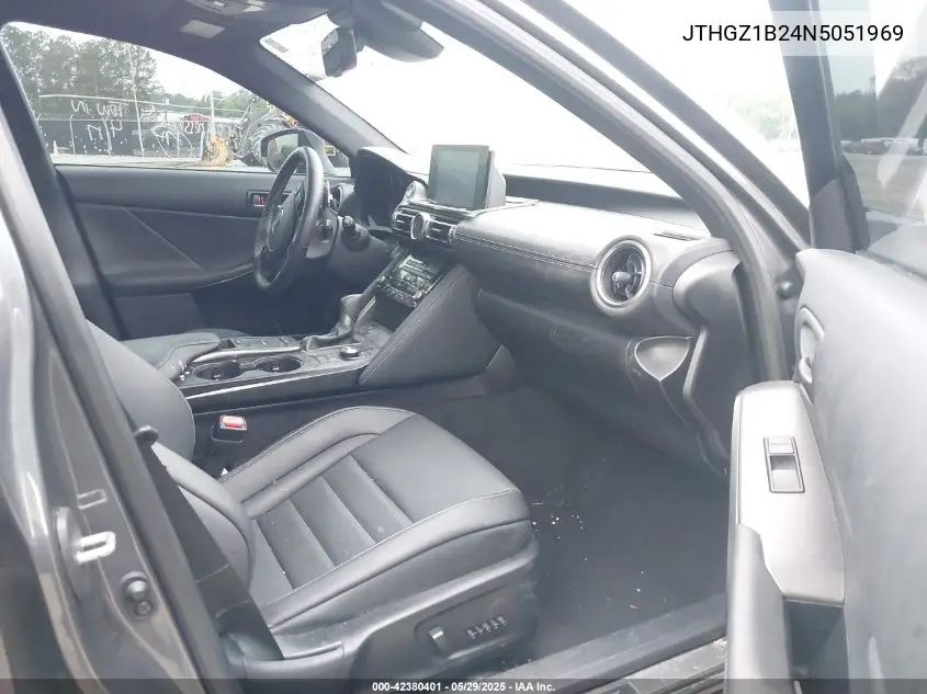 2022 Lexus Is 350 F Sport VIN: JTHGZ1B24N5051969 Lot: 42380401