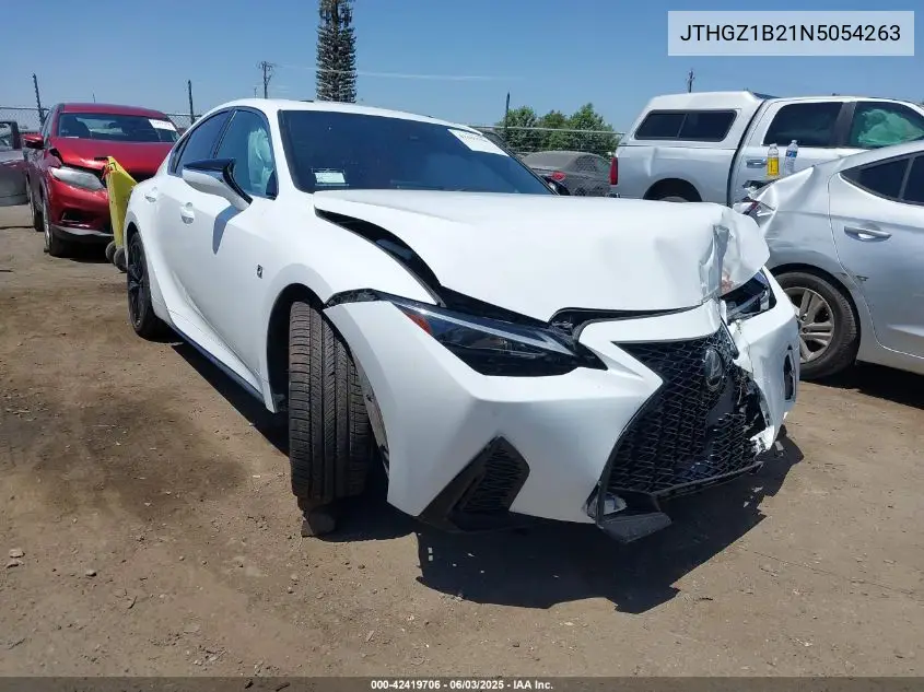2022 Lexus Is 350 F Sport VIN: JTHGZ1B21N5054263 Lot: 42419706