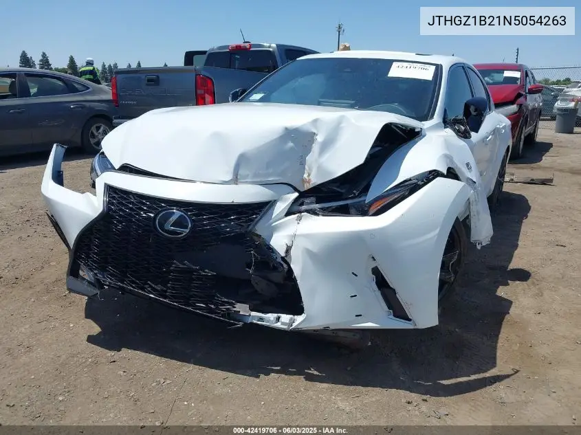 2022 Lexus Is 350 F Sport VIN: JTHGZ1B21N5054263 Lot: 42419706