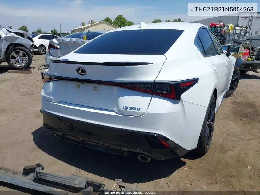 2022 Lexus Is 350 F Sport VIN: JTHGZ1B21N5054263 Lot: 42419706