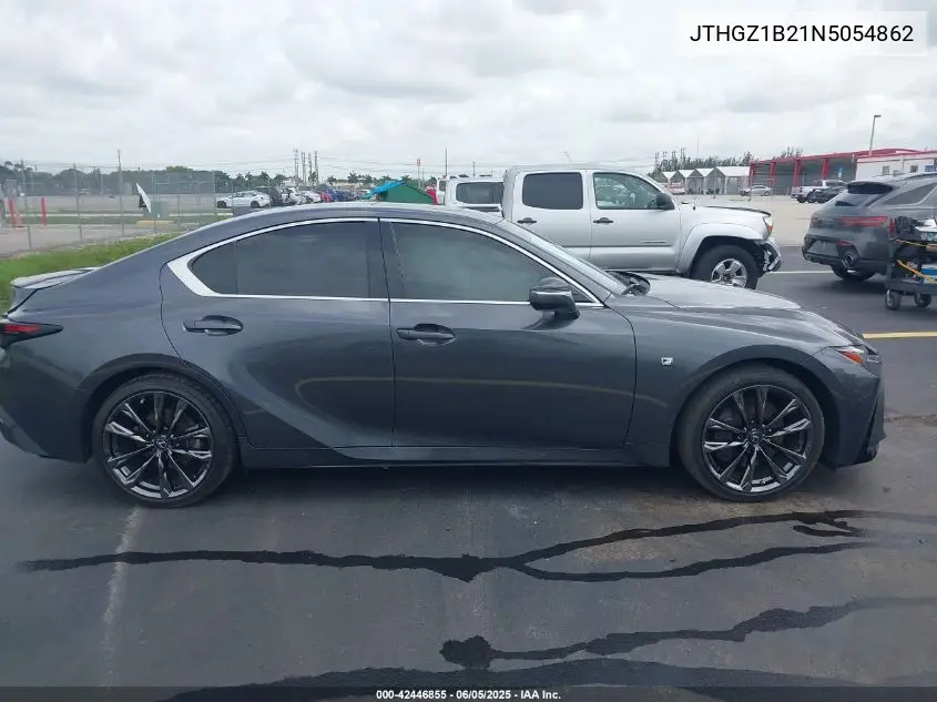 2022 Lexus Is 350 F Sport VIN: JTHGZ1B21N5054862 Lot: 42446855