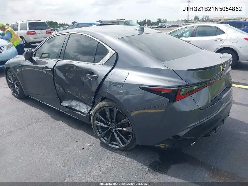 2022 Lexus Is 350 F Sport VIN: JTHGZ1B21N5054862 Lot: 42446855