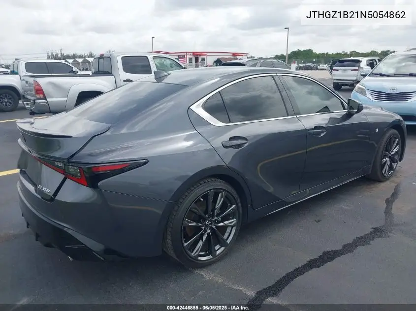 2022 Lexus Is 350 F Sport VIN: JTHGZ1B21N5054862 Lot: 42446855