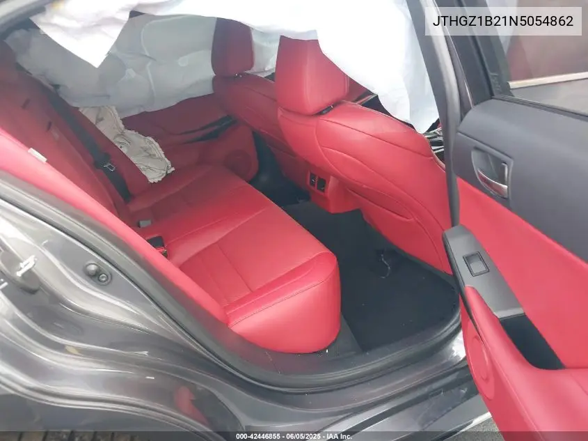 2022 Lexus Is 350 F Sport VIN: JTHGZ1B21N5054862 Lot: 42446855