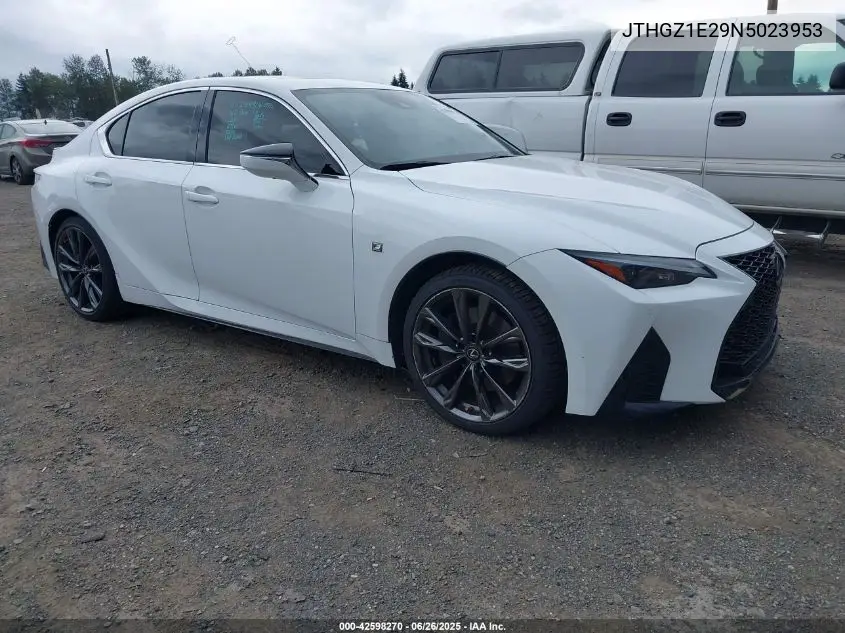 2022 Lexus Is 350 F Sport VIN: JTHGZ1E29N5023953 Lot: 42598270