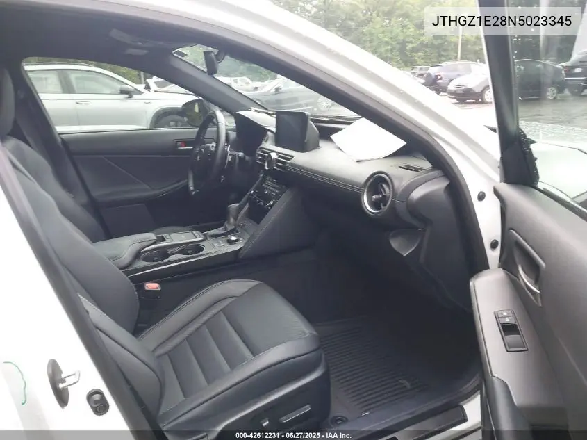 2022 Lexus Is 350 F Sport VIN: JTHGZ1E28N5023345 Lot: 42612231