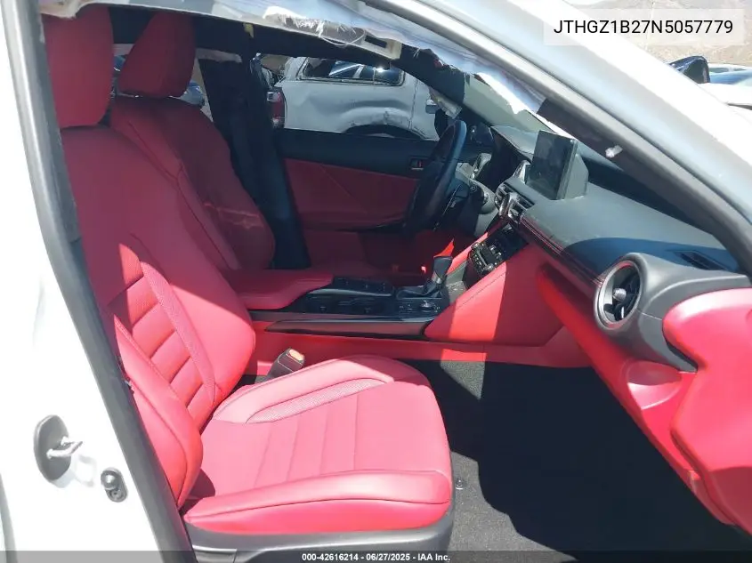 2022 Lexus Is 350 F Sport VIN: JTHGZ1B27N5057779 Lot: 42616214