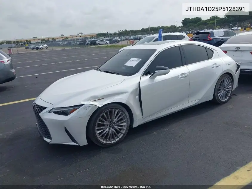 2023 Lexus Is VIN: JTHDA1D25P5128391 Lot: 42613609