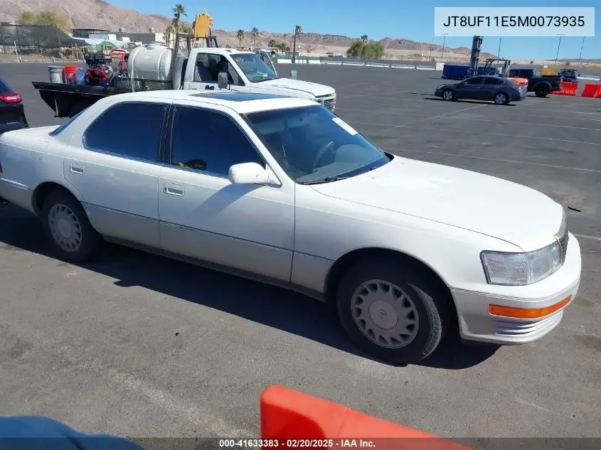 1991 Lexus Ls 400 VIN: JT8UF11E5M0073935 Lot: 41633383