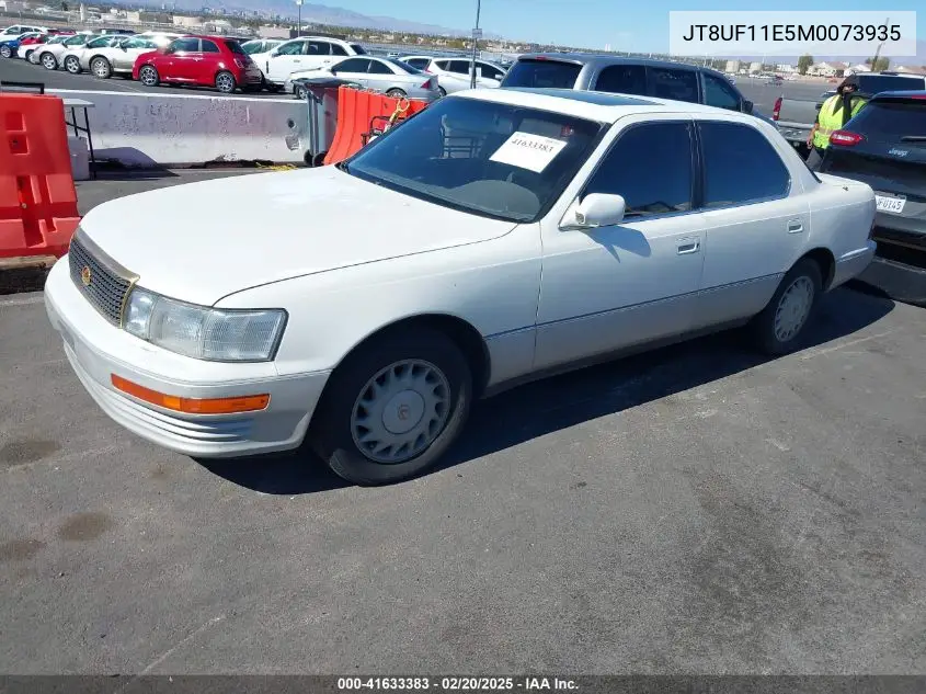1991 Lexus Ls 400 VIN: JT8UF11E5M0073935 Lot: 41633383