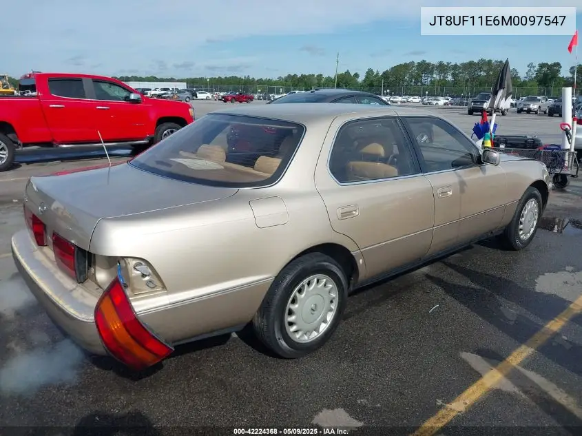 1991 Lexus Ls 400 VIN: JT8UF11E6M0097547 Lot: 42224368