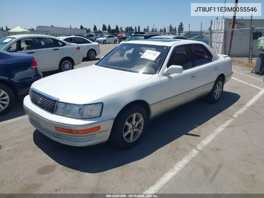 1991 Lexus Ls 400 VIN: JT8UF11E3M0055546 Lot: 42261696