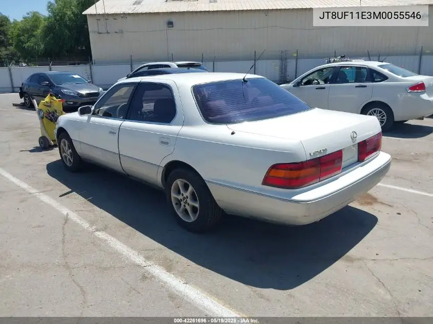 1991 Lexus Ls 400 VIN: JT8UF11E3M0055546 Lot: 42261696
