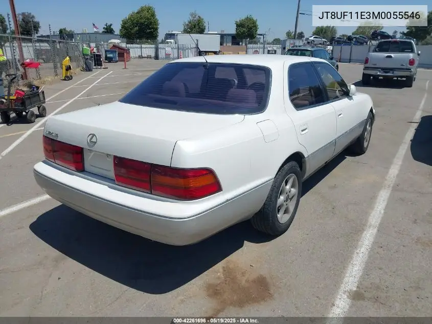 1991 Lexus Ls 400 VIN: JT8UF11E3M0055546 Lot: 42261696