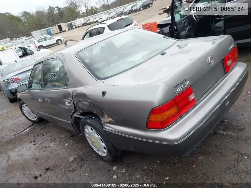 1996 Lexus Ls 400 VIN: JT8BH22F5T0065184 Lot: 41498189
