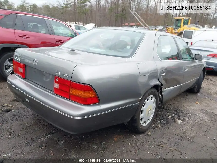 1996 Lexus Ls 400 VIN: JT8BH22F5T0065184 Lot: 41498189