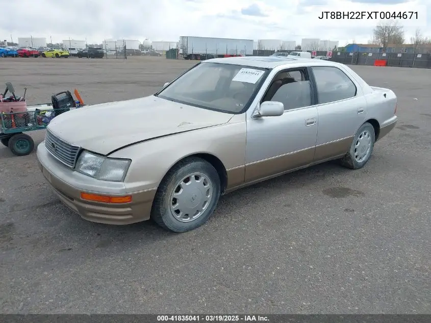1996 Lexus Ls 400 VIN: JT8BH22FXT0044671 Lot: 41835041