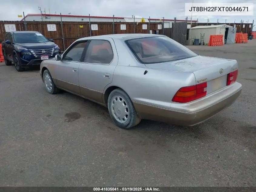 1996 Lexus Ls 400 VIN: JT8BH22FXT0044671 Lot: 41835041