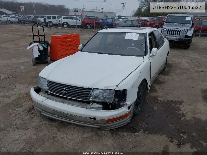 1996 Lexus Ls 400 VIN: JT8BH22F6T0046532 Lot: 41989719
