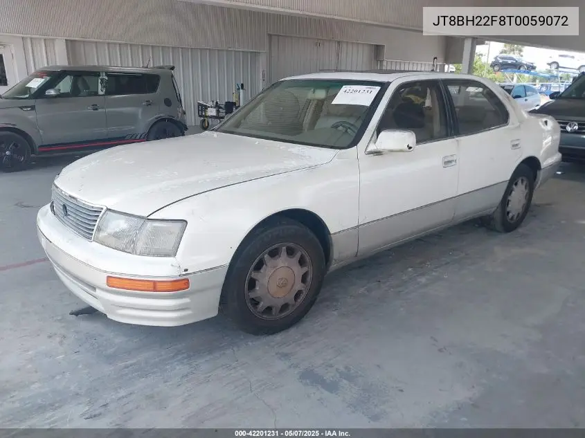 1996 Lexus Ls 400 VIN: JT8BH22F8T0059072 Lot: 42201231