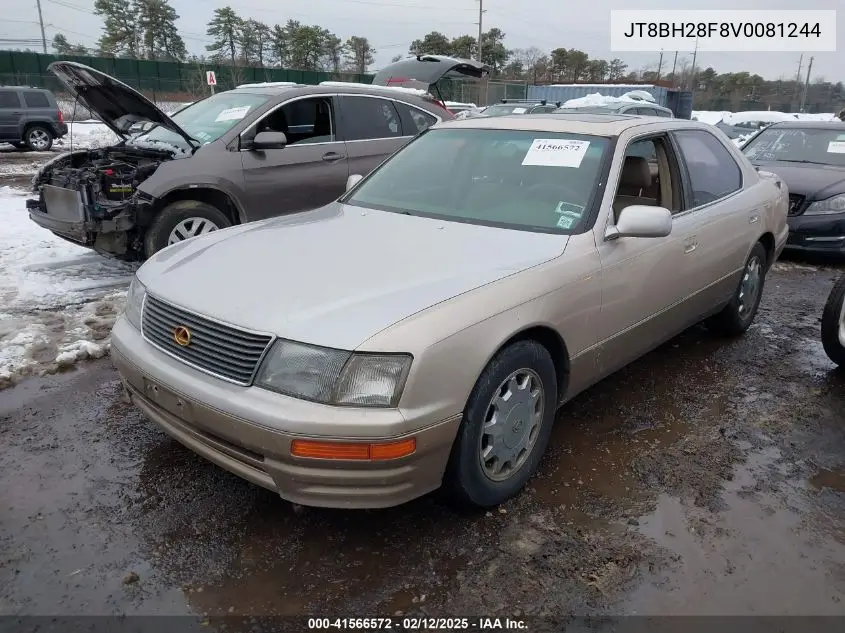 1997 Lexus Ls 400 VIN: JT8BH28F8V0081244 Lot: 41566572