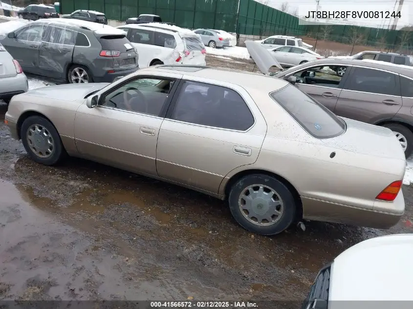 1997 Lexus Ls 400 VIN: JT8BH28F8V0081244 Lot: 41566572