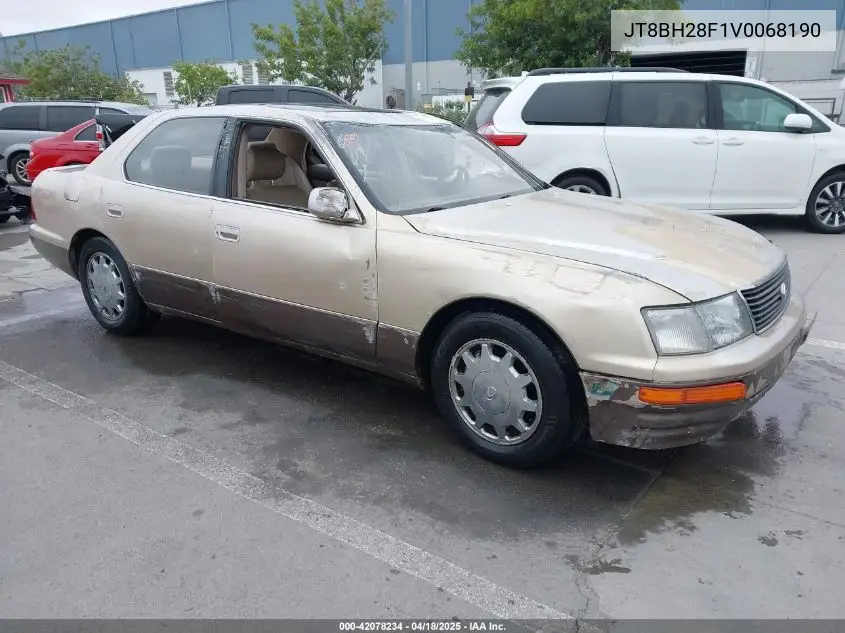 1997 Lexus Ls 400 VIN: JT8BH28F1V0068190 Lot: 42078234