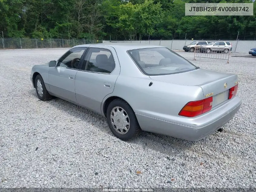 1997 Lexus Ls 400 VIN: JT8BH28F4V0088742 Lot: 42600713