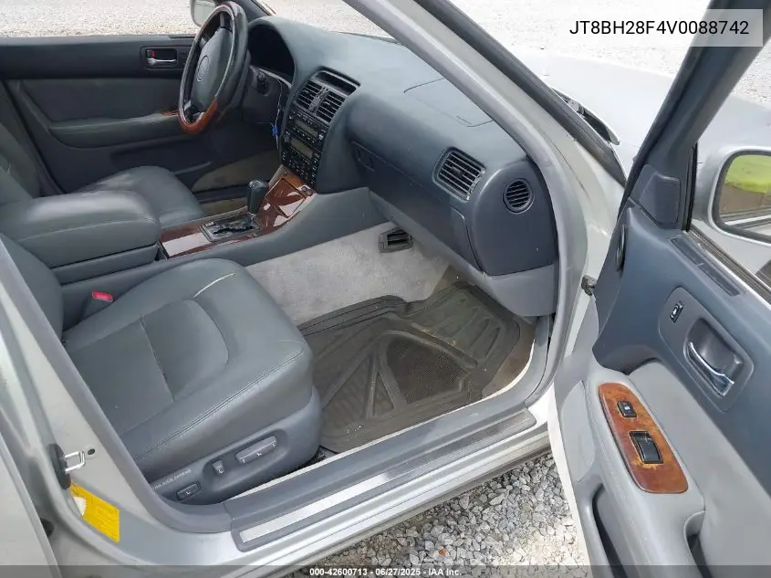 1997 Lexus Ls 400 VIN: JT8BH28F4V0088742 Lot: 42600713