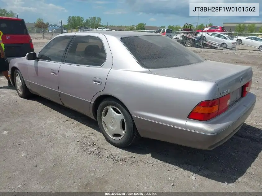 1998 Lexus Ls 400 VIN: JT8BH28F1W0101562 Lot: 42263258