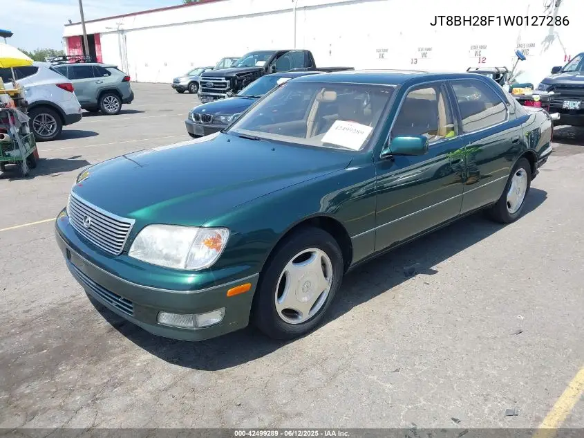 1998 Lexus Ls 400 VIN: JT8BH28F1W0127286 Lot: 42499289