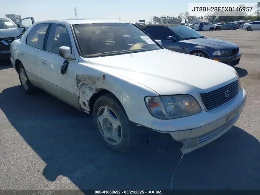 1999 Lexus Ls 400 VIN: JT8BH28F5X0146957 Lot: 41859692