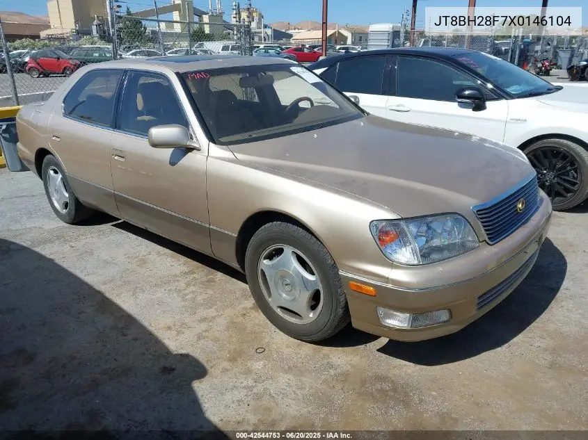 1999 Lexus Ls 400 VIN: JT8BH28F7X0146104 Lot: 42544753