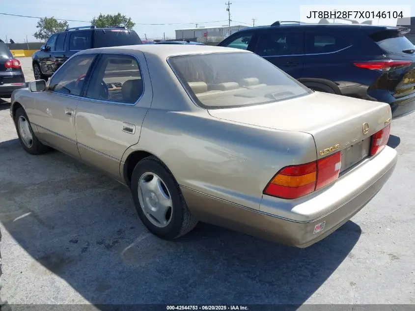 1999 Lexus Ls 400 VIN: JT8BH28F7X0146104 Lot: 42544753