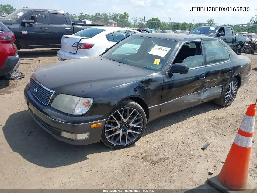 1999 Lexus Ls 400 VIN: JT8BH28F0X0165836 Lot: 42583750