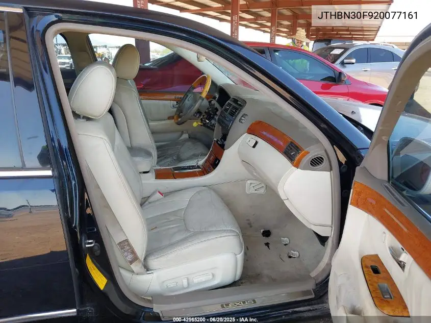 2002 Lexus Ls 430 VIN: JTHBN30F920077161 Lot: 42565200