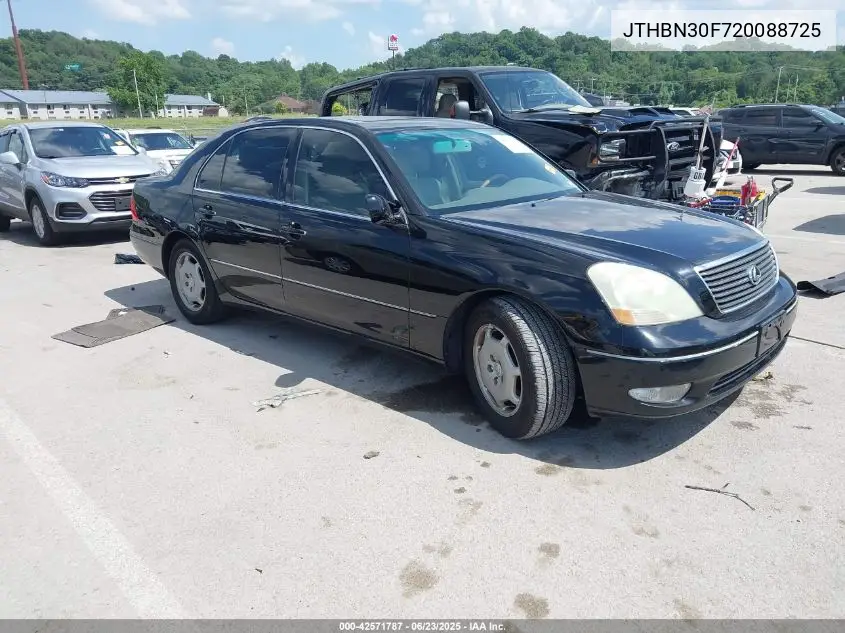 2002 Lexus Ls 430 VIN: JTHBN30F720088725 Lot: 42571787