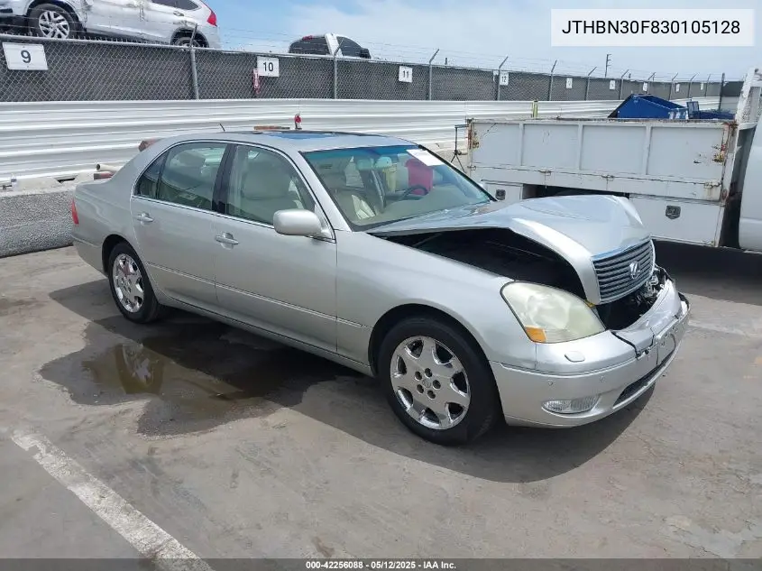 2003 Lexus Ls 430 VIN: JTHBN30F830105128 Lot: 42256088