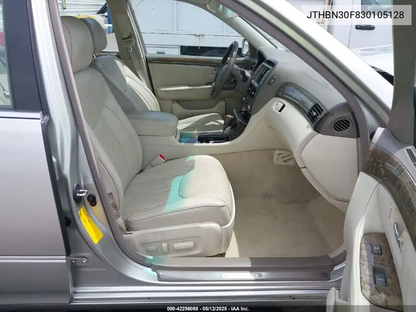 2003 Lexus Ls 430 VIN: JTHBN30F830105128 Lot: 42256088