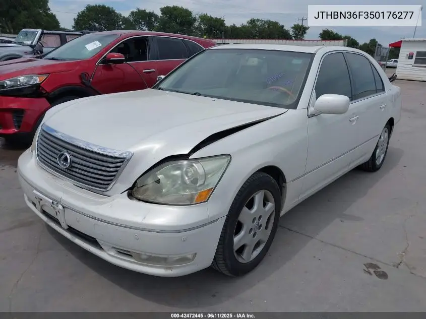 2005 Lexus Ls 430 VIN: JTHBN36F350176277 Lot: 42472445
