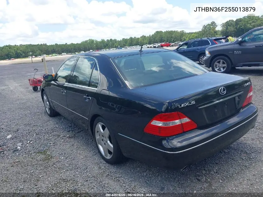 2005 Lexus Ls 430 VIN: JTHBN36F255013879 Lot: 42516220