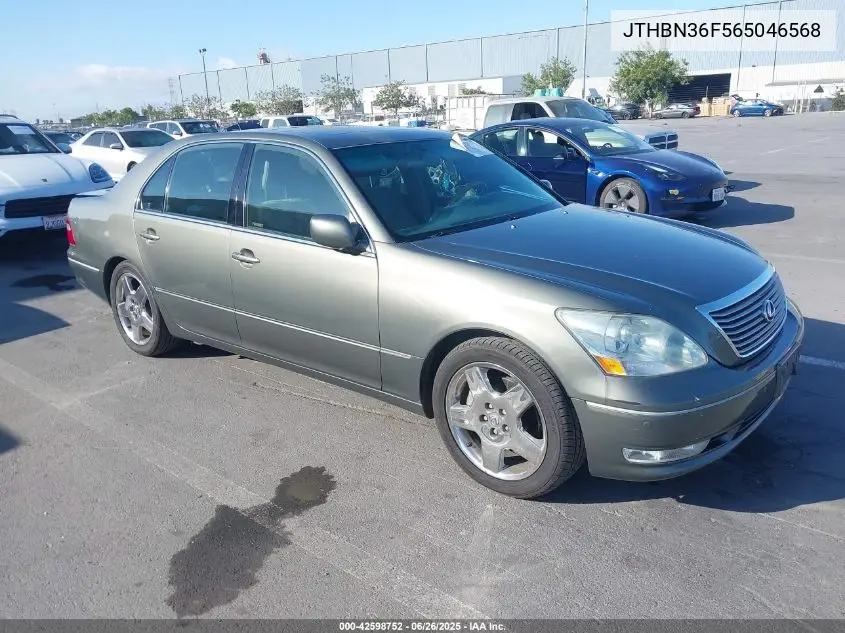 2006 Lexus Ls 430 VIN: JTHBN36F565046568 Lot: 42598752