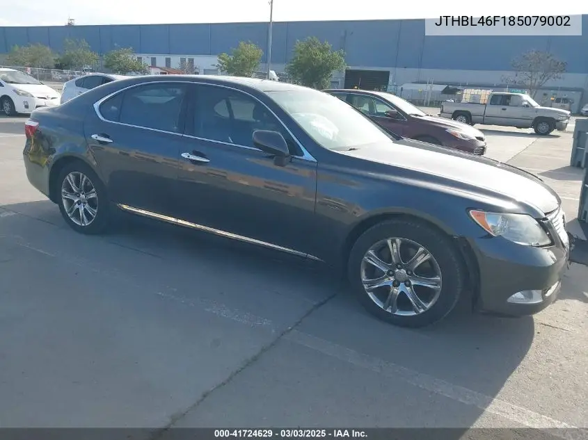 2008 Lexus Ls 460 VIN: JTHBL46F185079002 Lot: 41724629