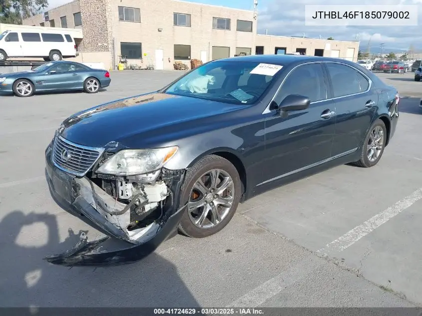 2008 Lexus Ls 460 VIN: JTHBL46F185079002 Lot: 41724629
