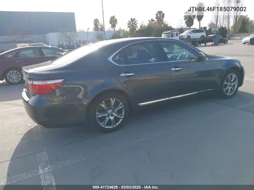 2008 Lexus Ls 460 VIN: JTHBL46F185079002 Lot: 41724629
