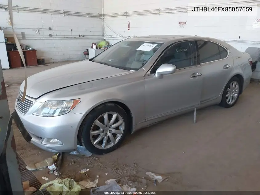 2008 Lexus Ls 460 VIN: JTHBL46FX85057659 Lot: 42205064