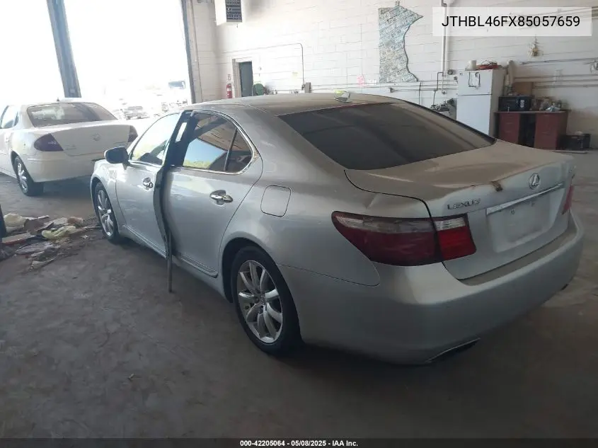 2008 Lexus Ls 460 VIN: JTHBL46FX85057659 Lot: 42205064